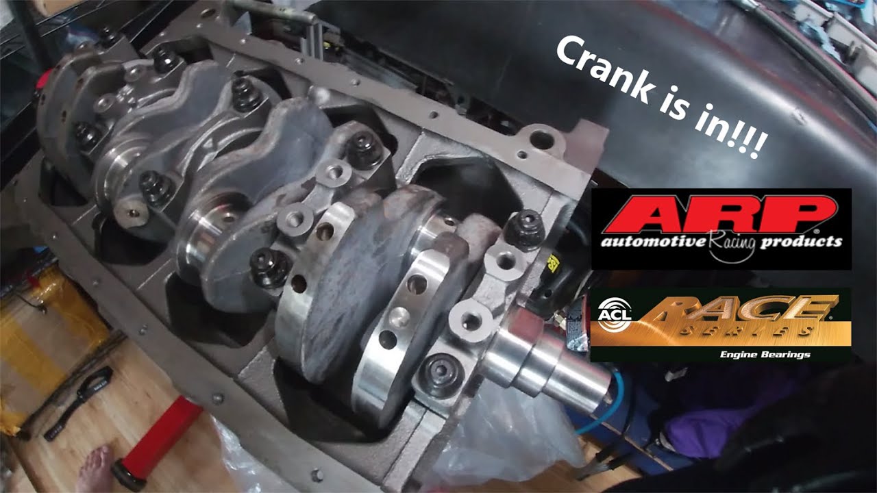 Miata Crankshaft, Bearing and Plasti-gauge install !!
