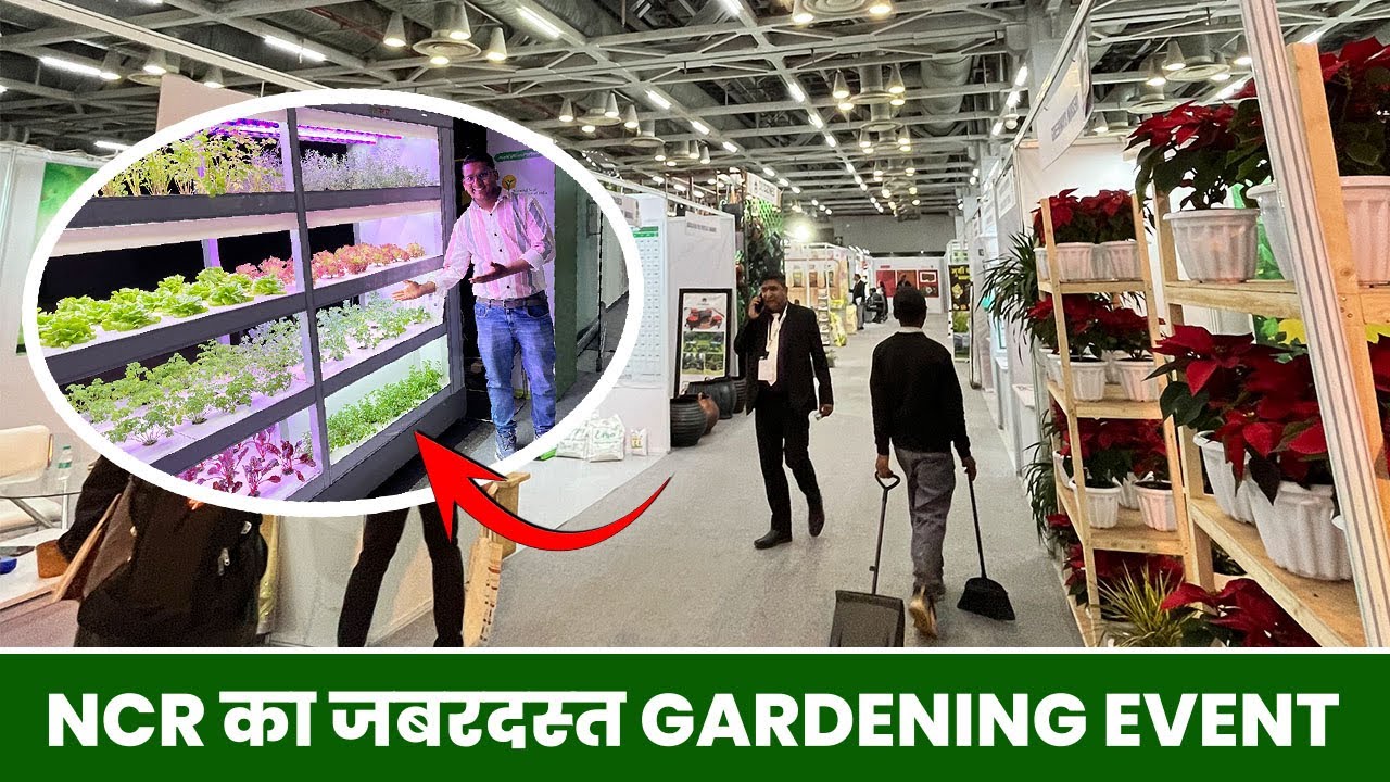Biggest Gardening Event of NCR 😯 हर साल आते है हज़ारों लोग 🪴 Horti Expo Tour