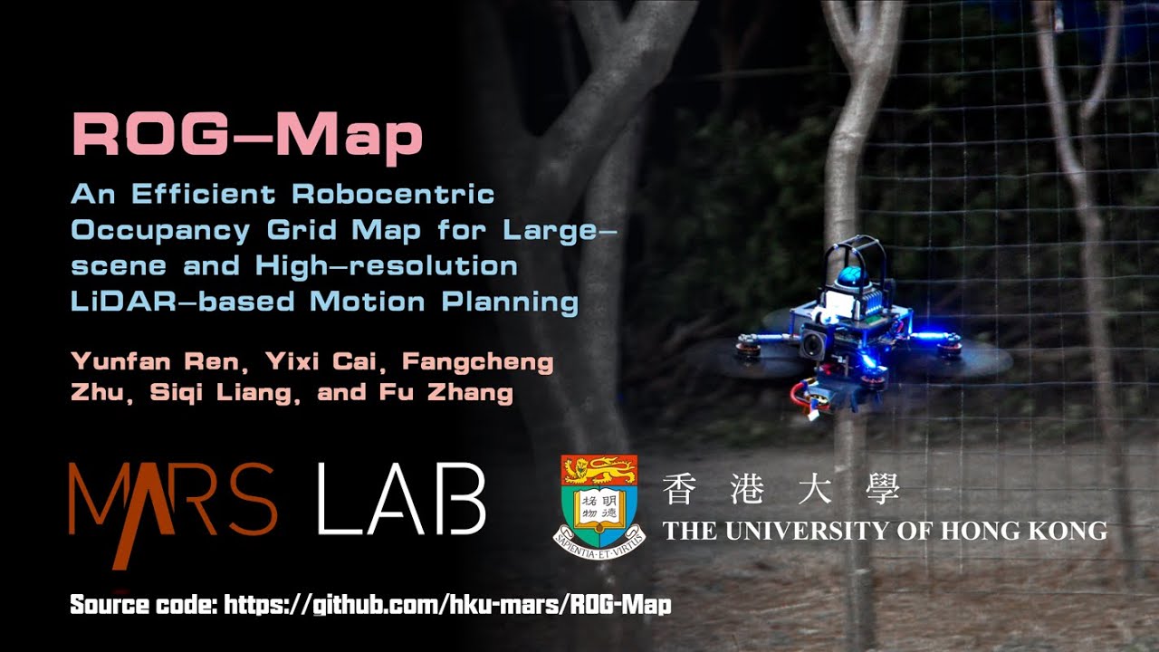 ROG-Map: An Efficient Robocentric Occupancy Grid Map for LiDAR-based Motion Planning