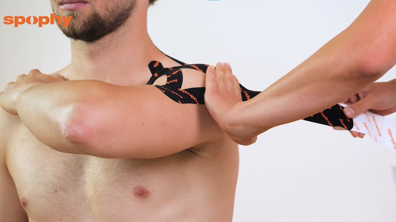 Tejpování při bolesti ramene - kinesiotaping