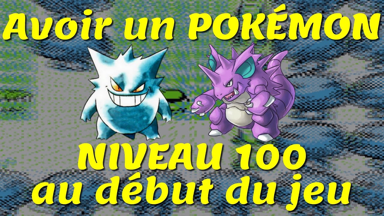 [TUTO] Avoir un POKÉMON NIVEAU 100 au début du jeu | Pokémon Jaune
