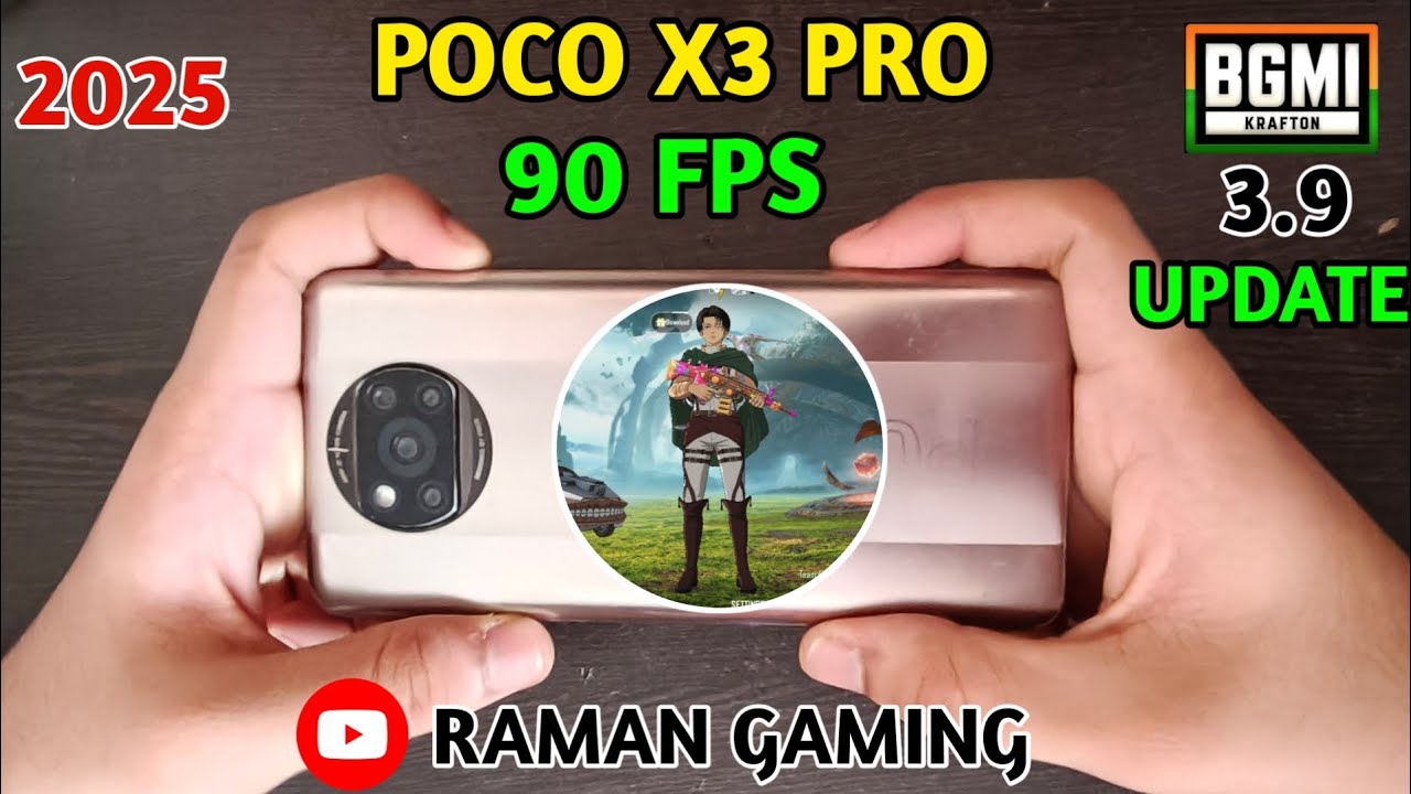 POCO X3 PRO BGMI TEST IN 2025 😱