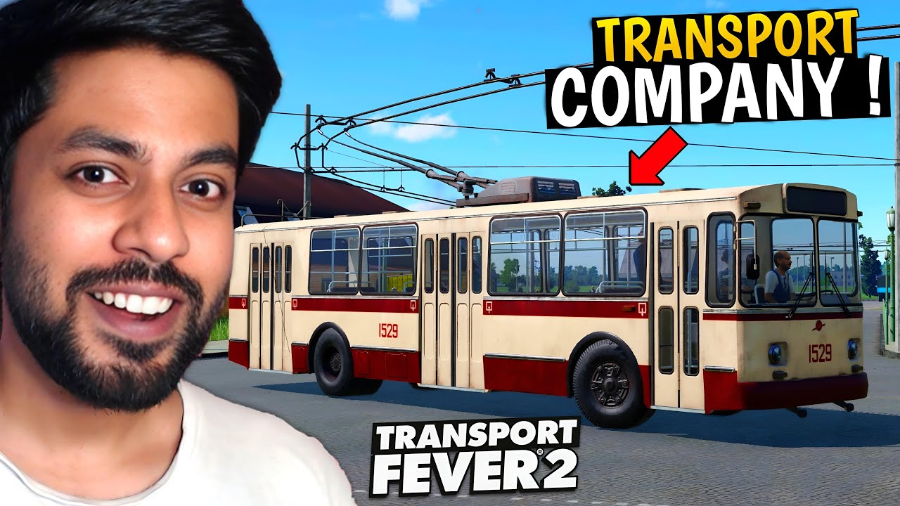 I OPENED A TRANSPORT COMPANY ! | Transport fever 2 gameplay | Mr IG