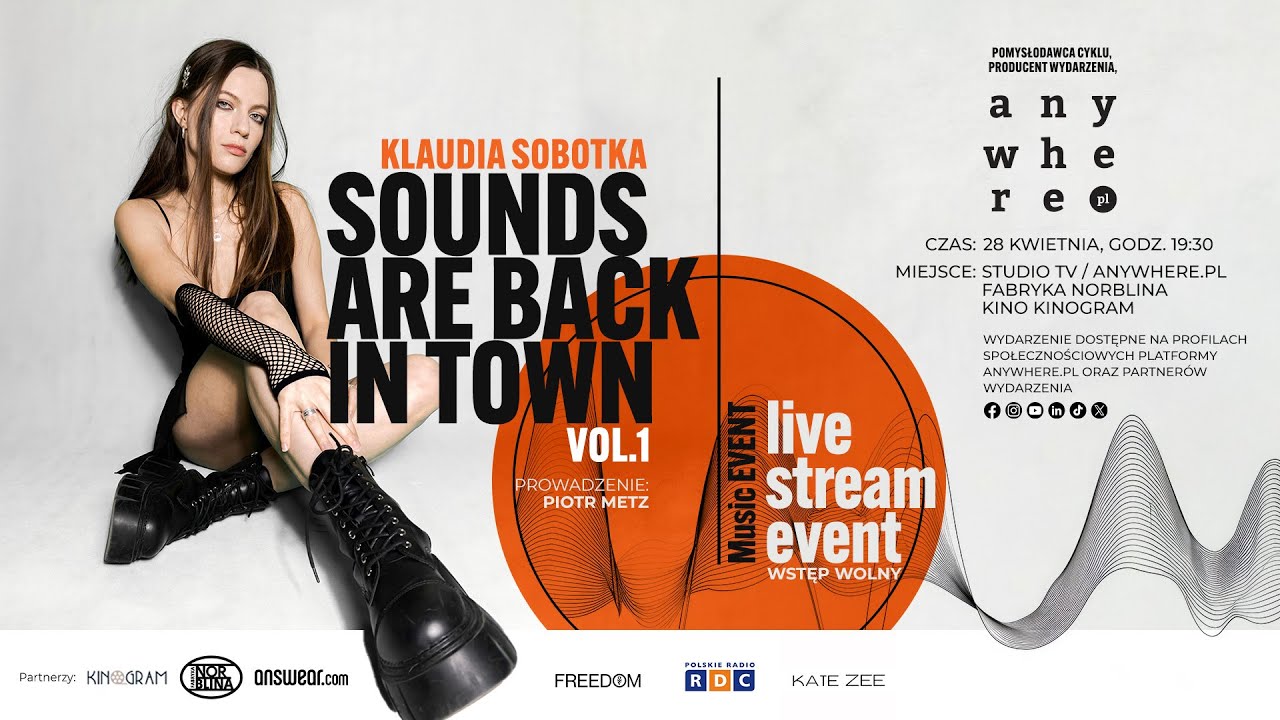 Koncert / Sounds Are Back In Town / Vol 1 / Klaudia Sobotka