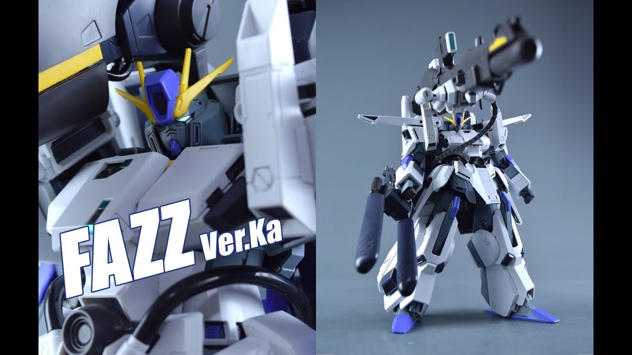 【评头论足】高贵的纸老虎！万代MG 卡版 FAZZ 高达模型介绍