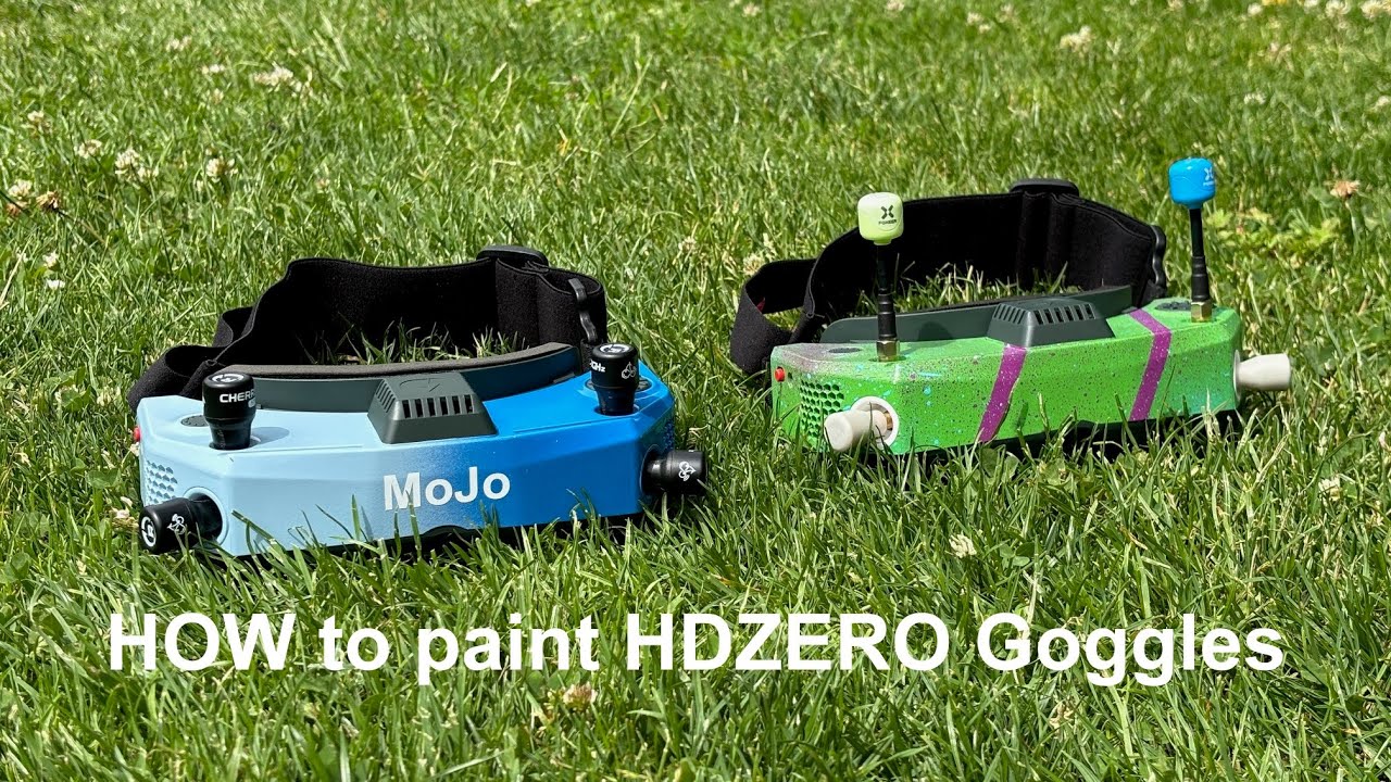How to paint your Hdzero Goggles!