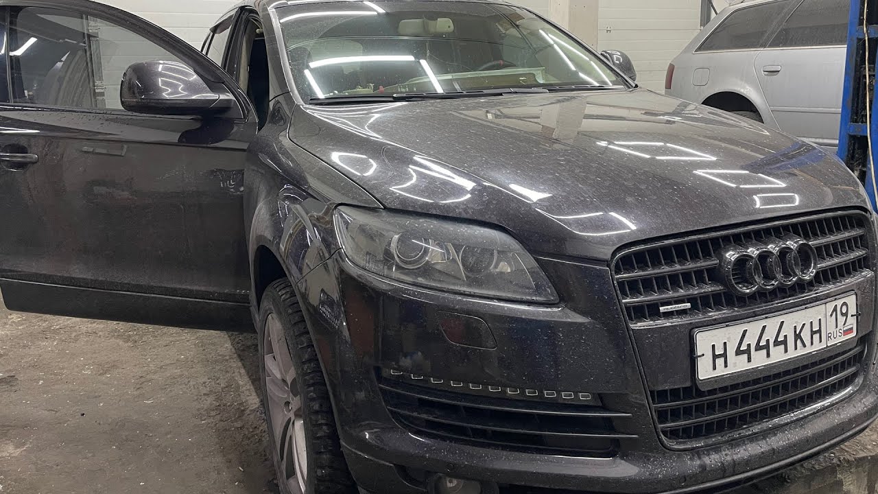 AUDI Q7 Вода в салоне!
