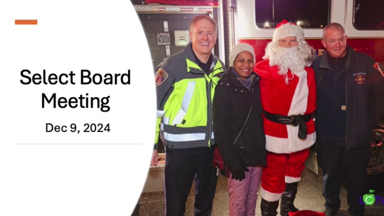 Select Board - December 9, 2024