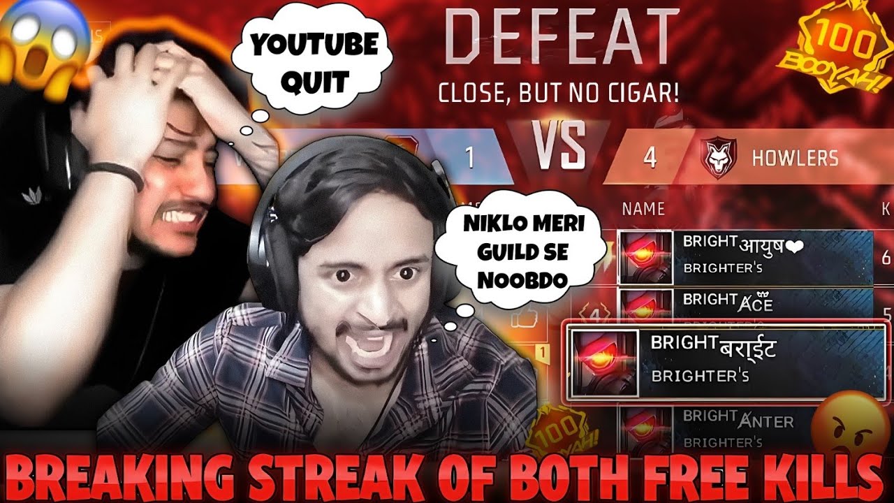 RG AND ALEXA BREAKUP AFTER THIS VIDEO 😭GOD LVL PLAYER VS ANGRY YOUTUBERS / BRIGHTERS OFFICIAL