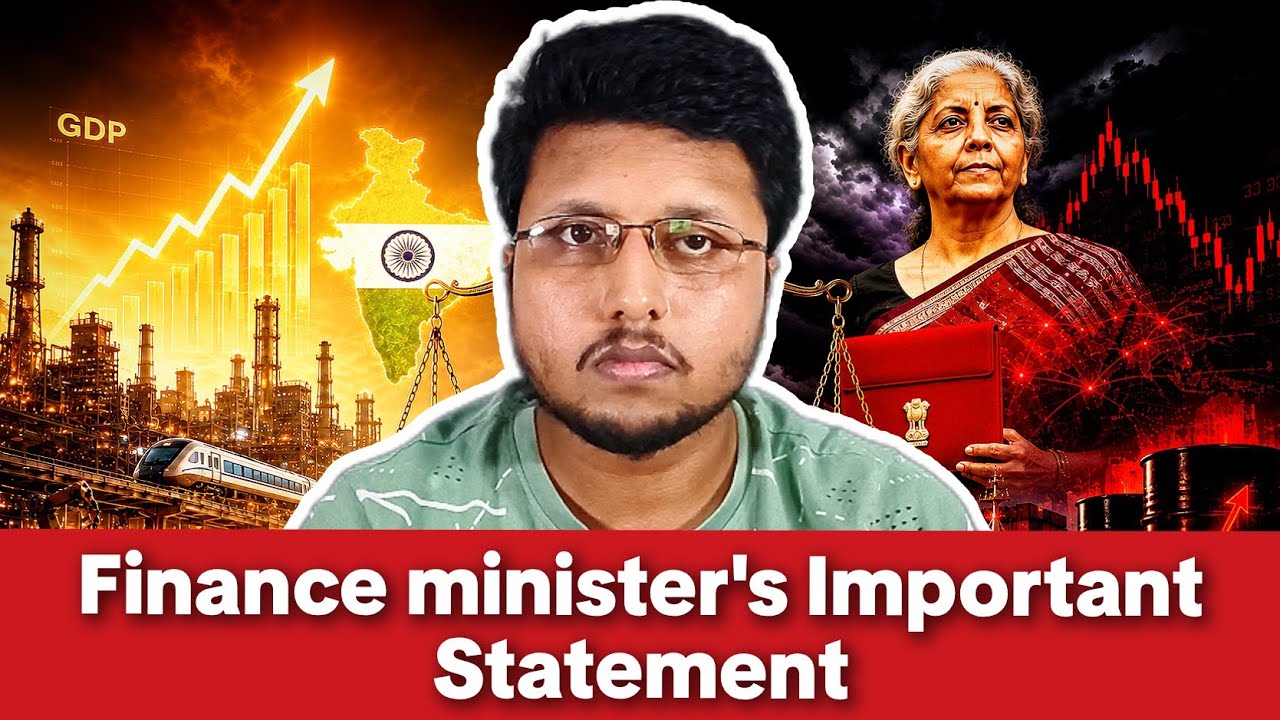 ⚠️🇮🇳India-Voda Finance Minister has just made an important statement🚨🛑