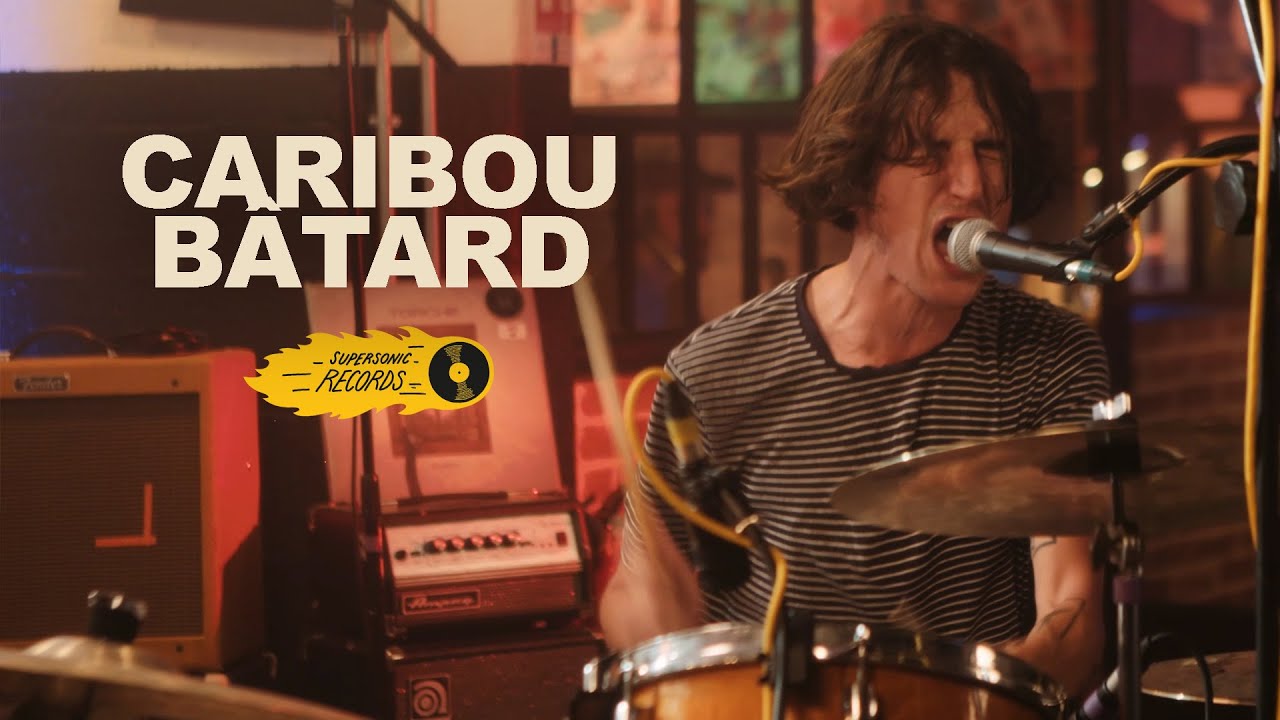 Caribou Bâtard - Write Shit // Houmous | LES CAPSULES live au SUPERSONIC RECORDS