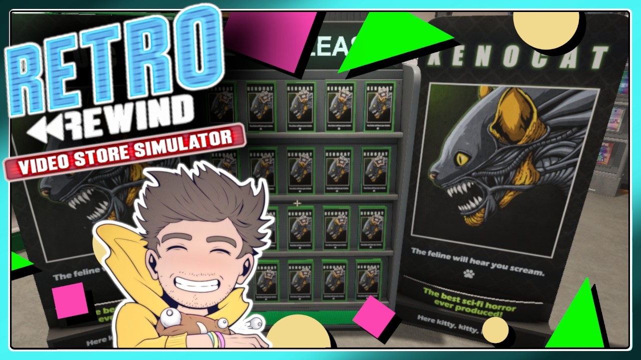 XENOCAT IS HERE! [3] [Retro Rewind - Video Store Simulator]