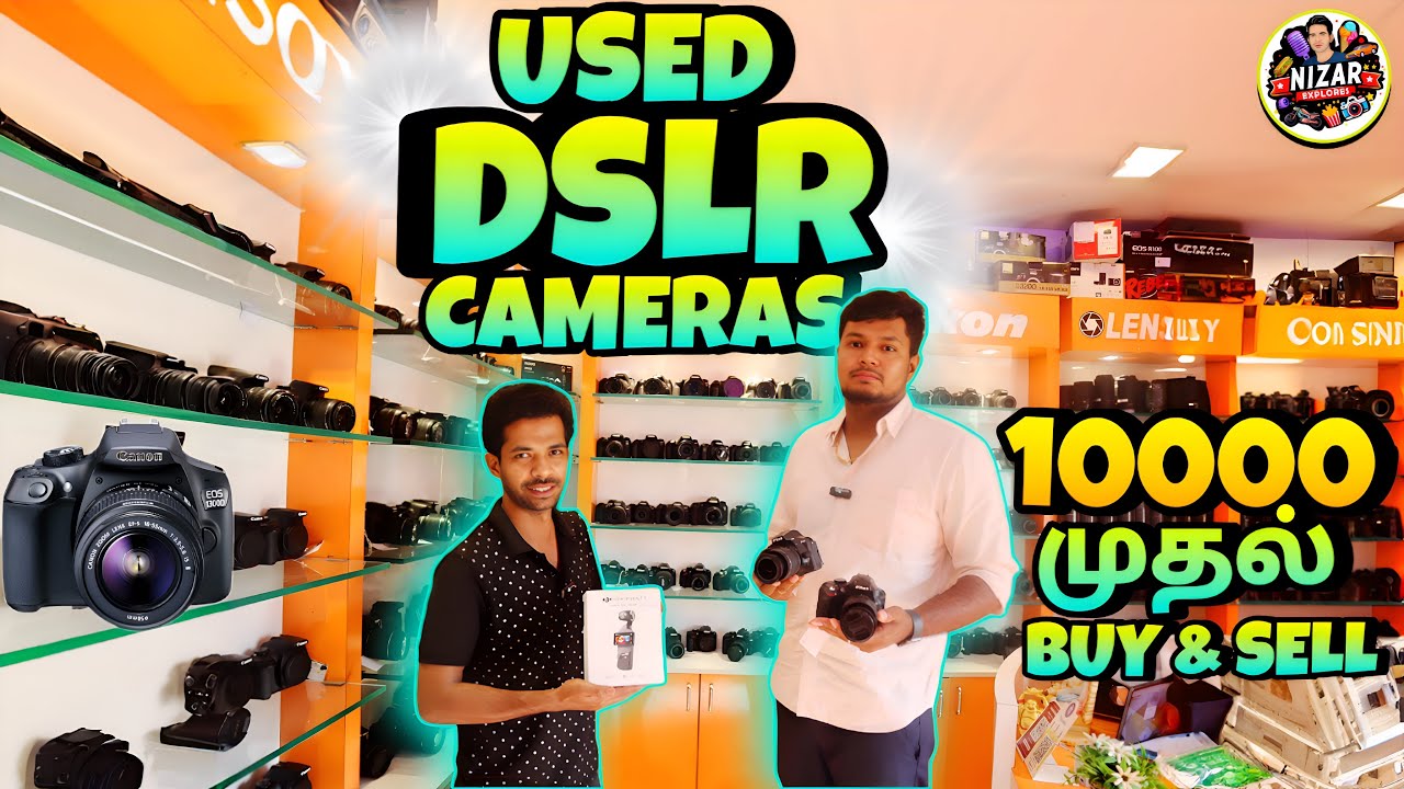 Used DSLR Camera Market Coimbatore | Buy & sell cameras 