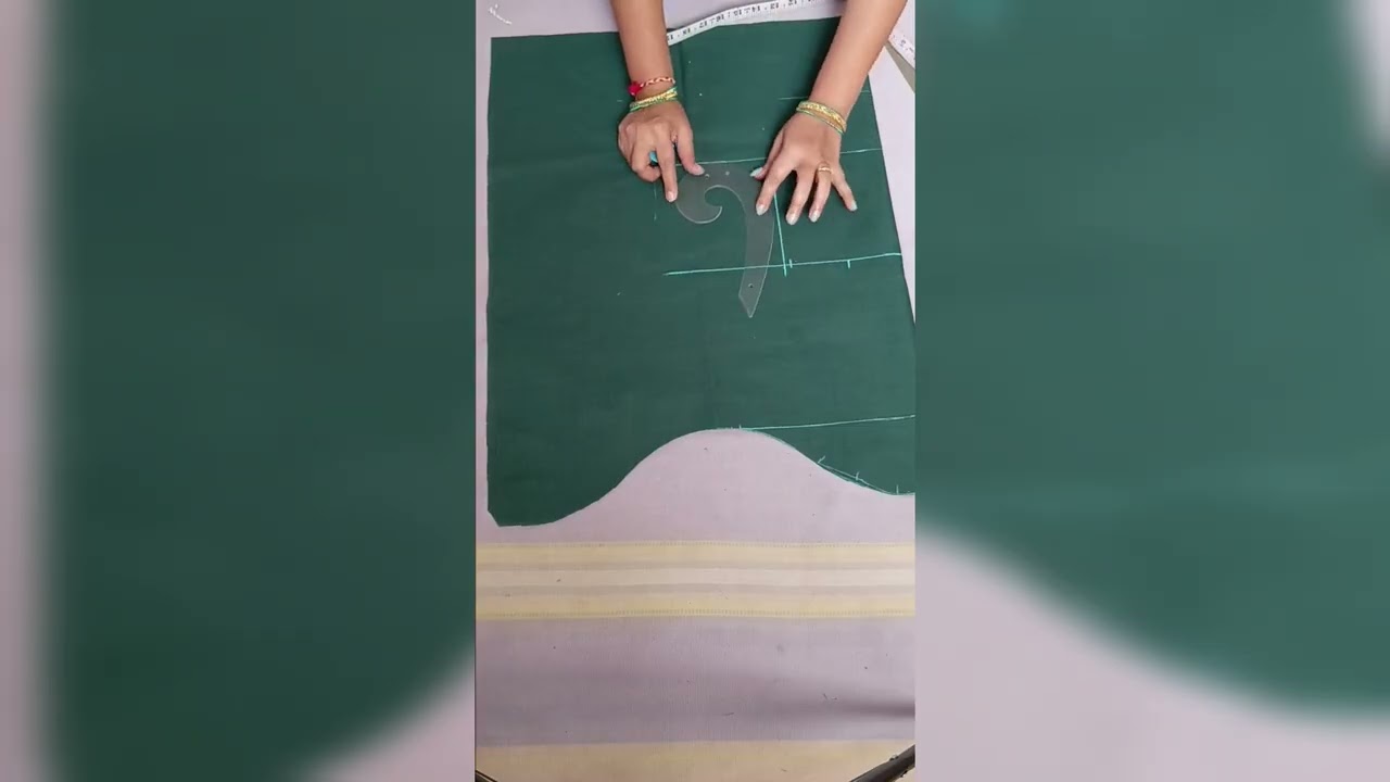 38 size katori blouse cutting 