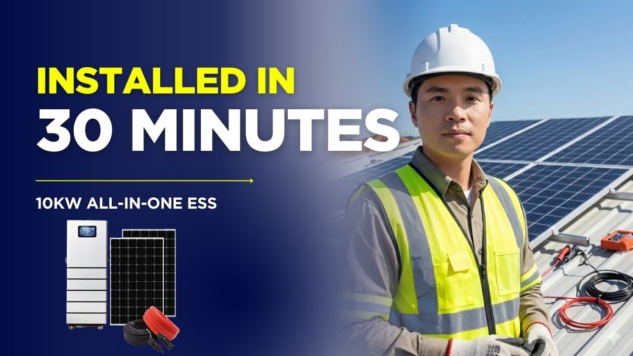 We Installed a 10kW Solar System in JUST 30 Minutes?!