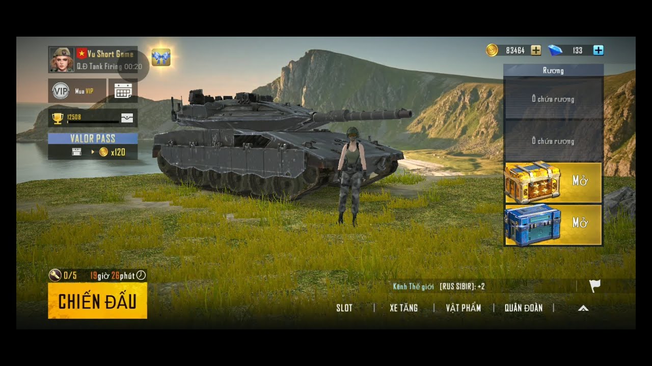 Tank Firing:Hôm nay may mắn mỉm cười#mở rương được mảnh đỏ#youtube