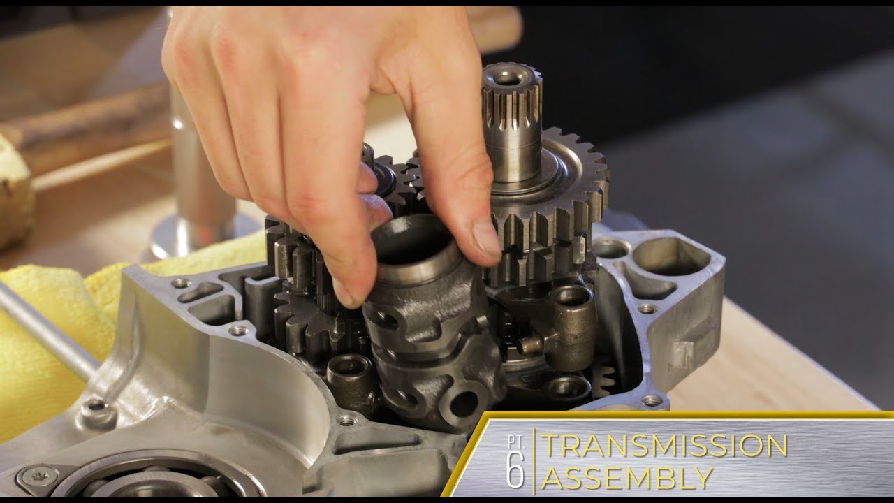 ProX CRF450X Rebuild Part 6: Transmission Assembly