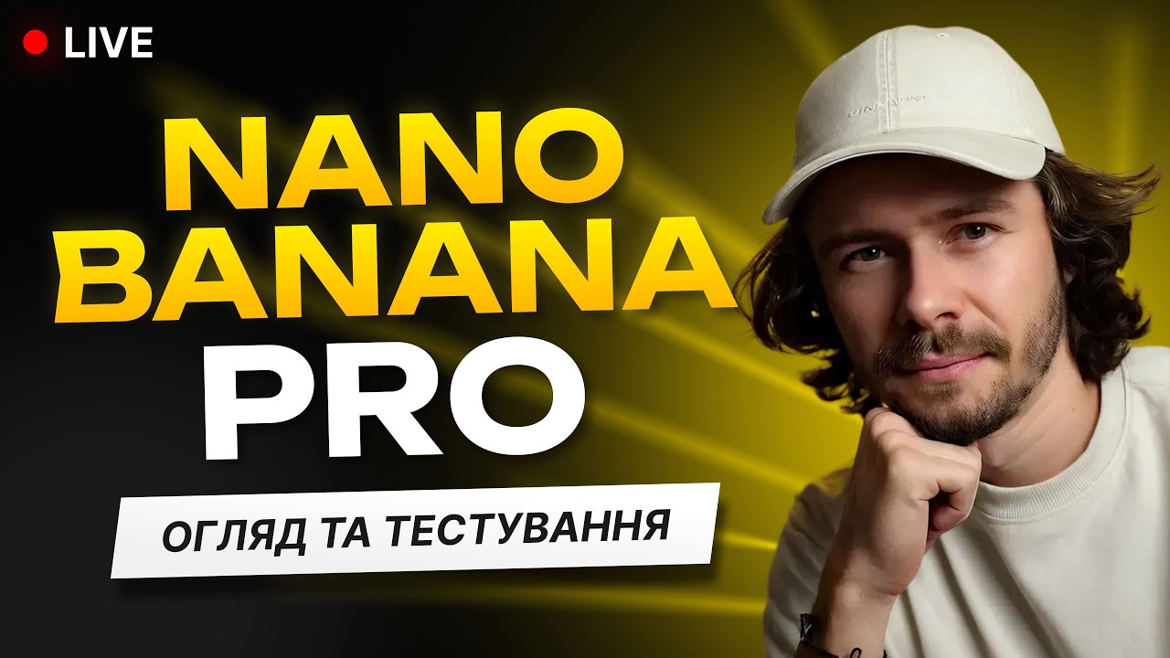 NANO BANANA PRO найкраща AI-модель 2025? Тест та перші враження