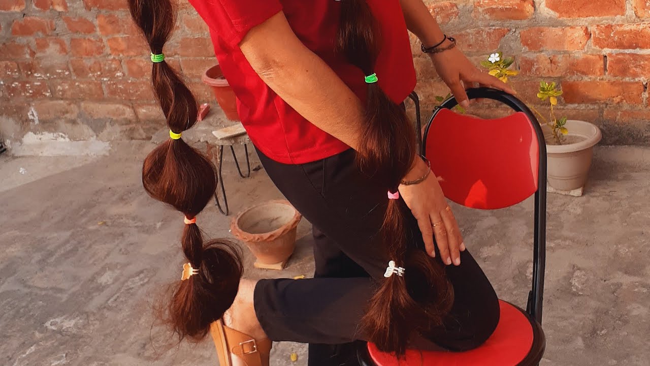 Very long very beautiful braids hairstyle for very long hair is very unique