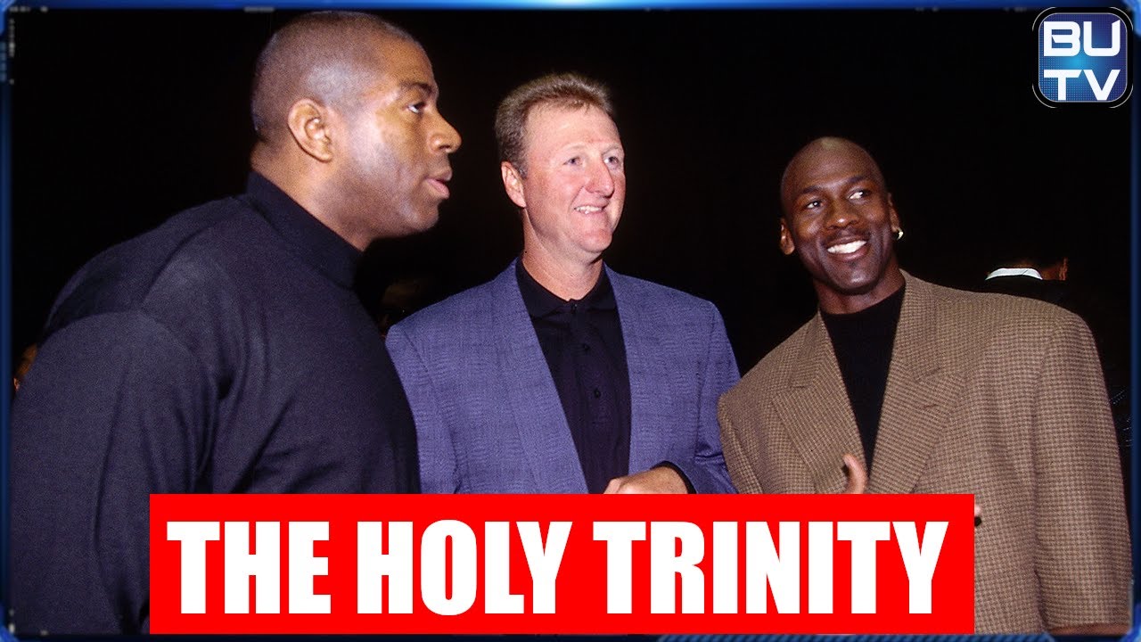 Michael Jordan, Larry Bird, And Magic Johnson Sharing Funny Stories About Each Other Reaction