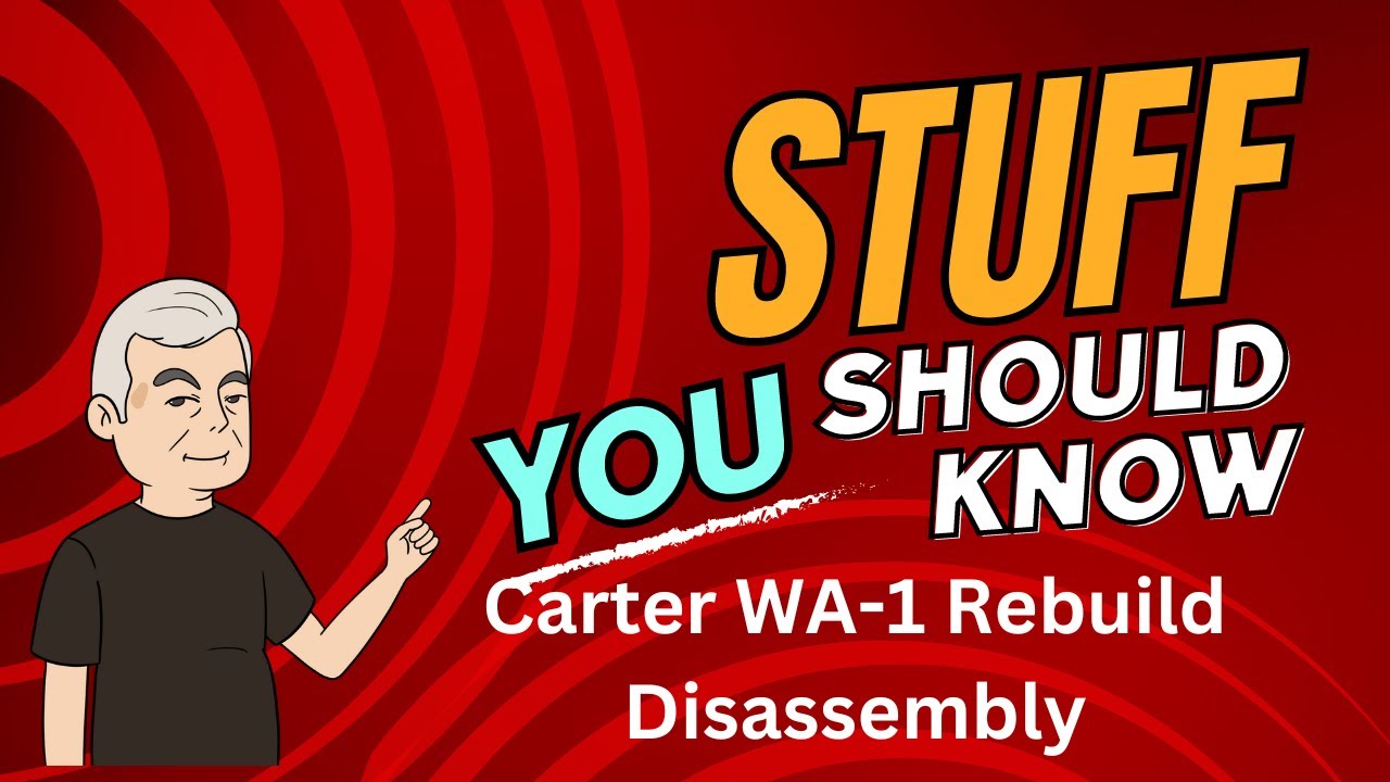 WA 1 Carburetor Rebuild - Disassembly