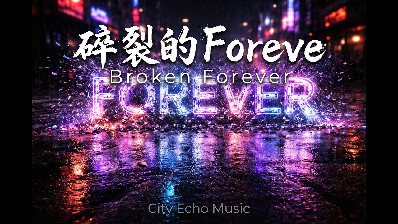 City Echo - 碎裂的 Forever 🥀 這份愛早就已經碎成了碎片！超帶感 Hip-hop 節奏女聲，撕裂謊言的極致高音 🔥 [High Quality] #原創音樂 樂