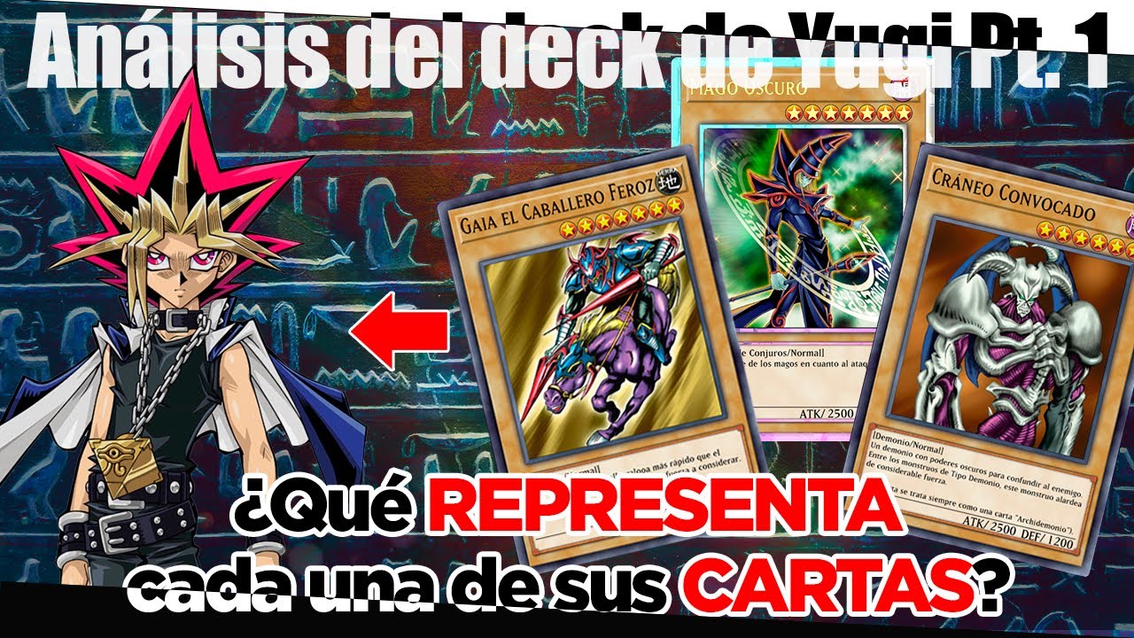 Análisis NARRATIVO del deck de Yugi Pt1: El honor y la astucia reflejado en sus cartas | Yu-gi-oh!