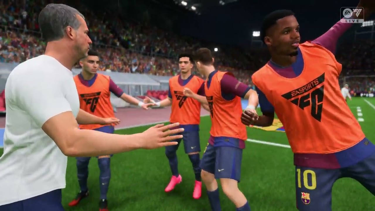 EAFC25 full match FC Barcelona 3-2 Real Betis