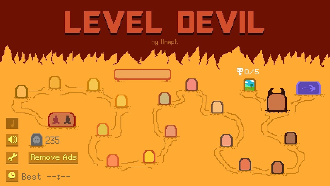 Jugando level devil 1