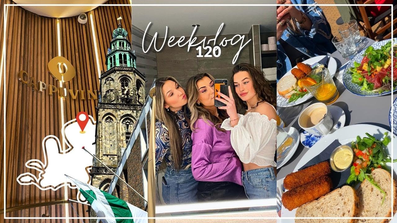 Naar GRONINGEN Met NINA & ANNE 💜🧡 | Sara Verwoerd #120
