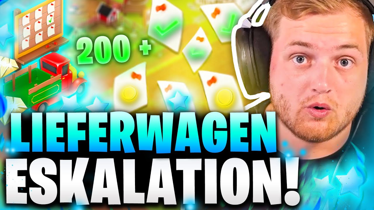 😱💸1 SUB = 1 LIEFERWAGEN CHALLENGE in HAYDAY! | 3FACH XP PUSHEN
