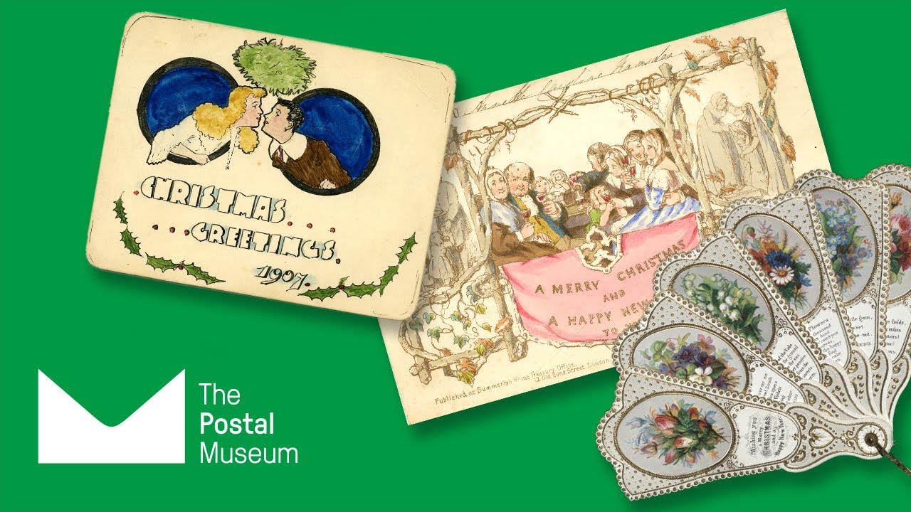Первая в мире рождественская открытка | Как зародилась традиция отправлять рождественские открытки?