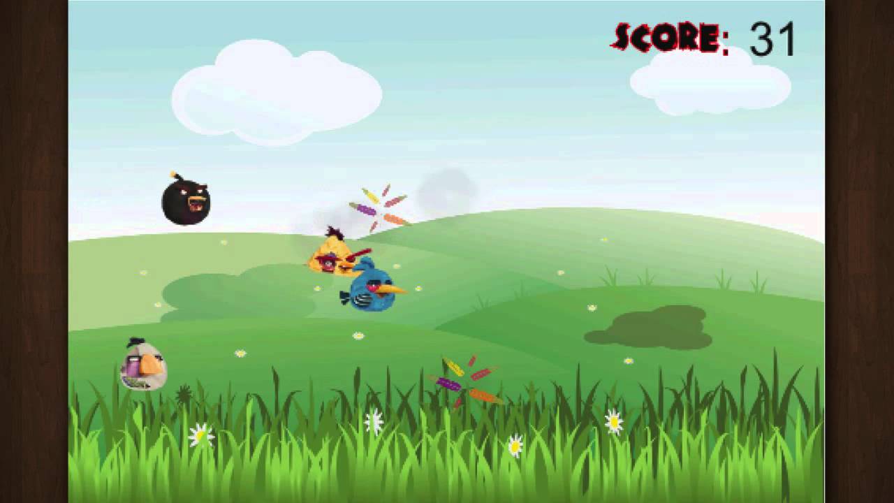 Angry Zombie Birds - iPhone Gameplay Preview