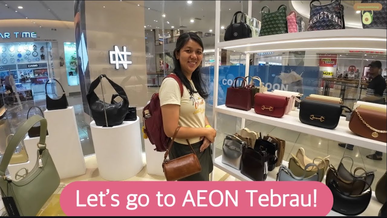 Exploring Shops and Restaurants, Food Hall in AEON Tebrau JB + groceries haul