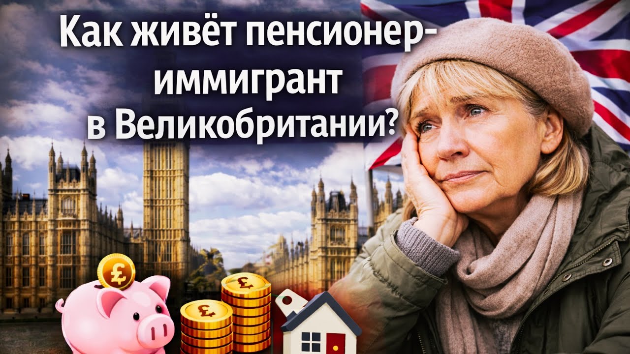 Как живёт пенсионер-иммигрант в Великобритании? Реальные цифры.