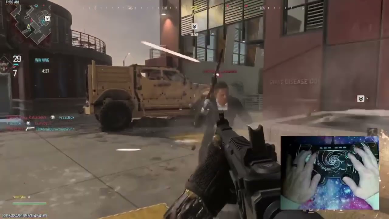 testing COD:MW3 on the new SWORL controller!