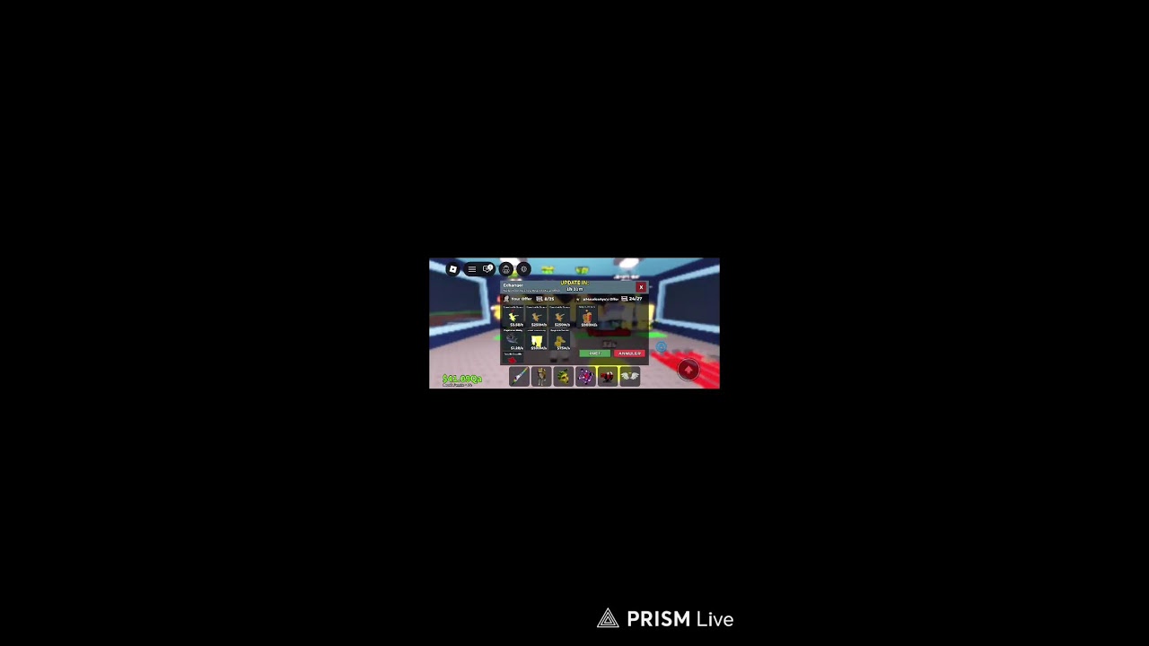 Live streaming of gameraz
