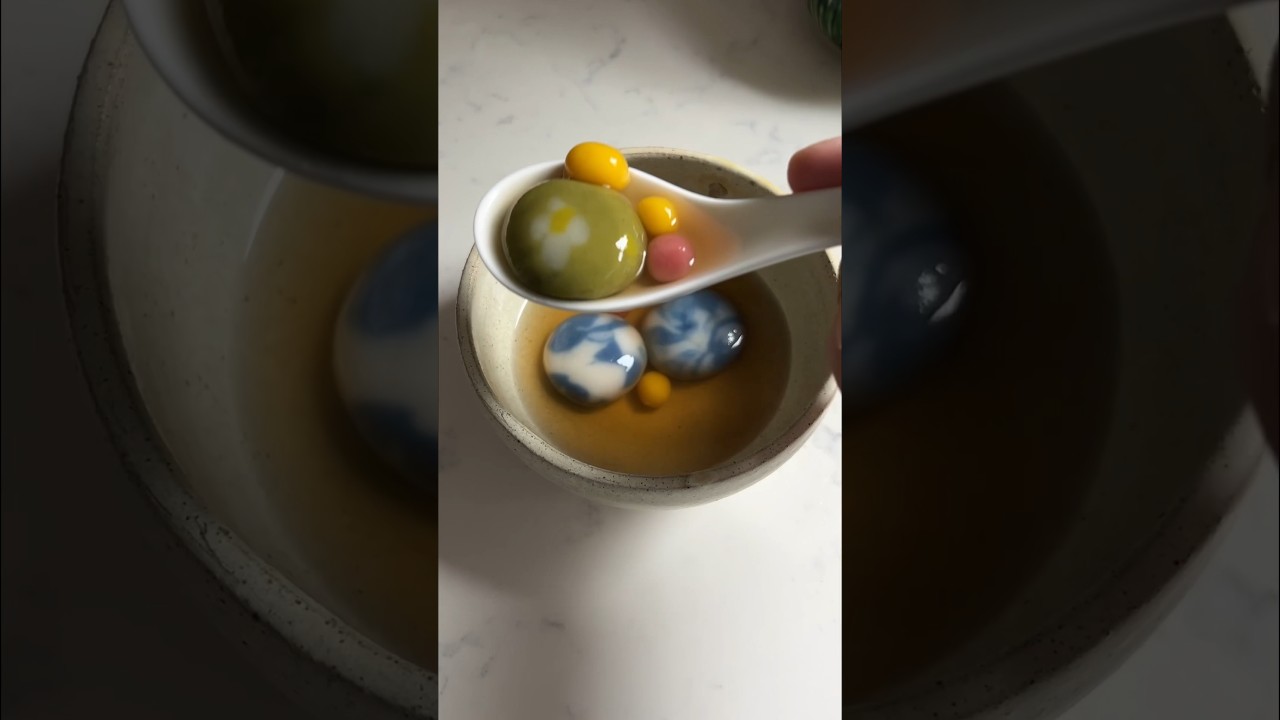 Lunar new year reflections with tangyuan