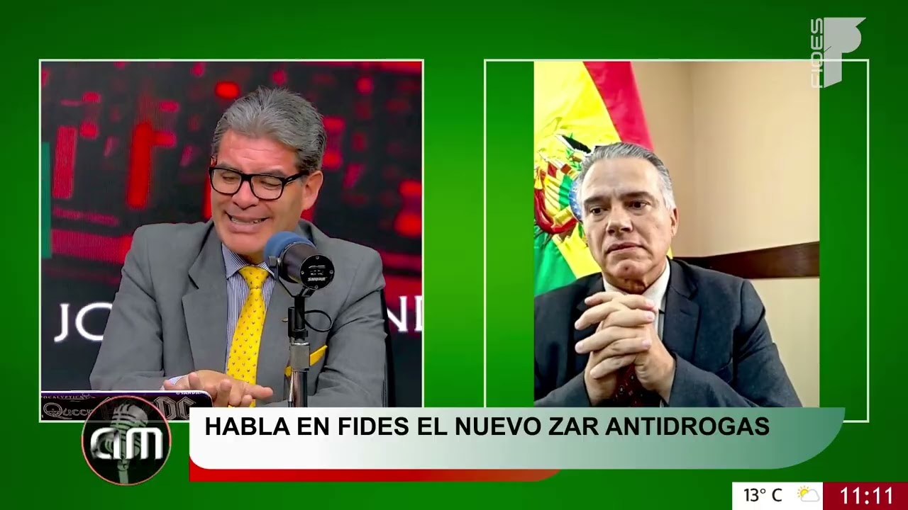 🟢 Ernesto Justiniano, viceministro de Defensa Social y Sustancias Controladas en Bolivia |17.11.25|