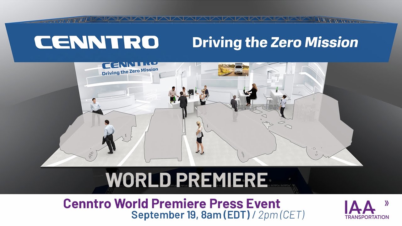 Cenntro IAA 2022 Press Conference Live &ndash; World premiere