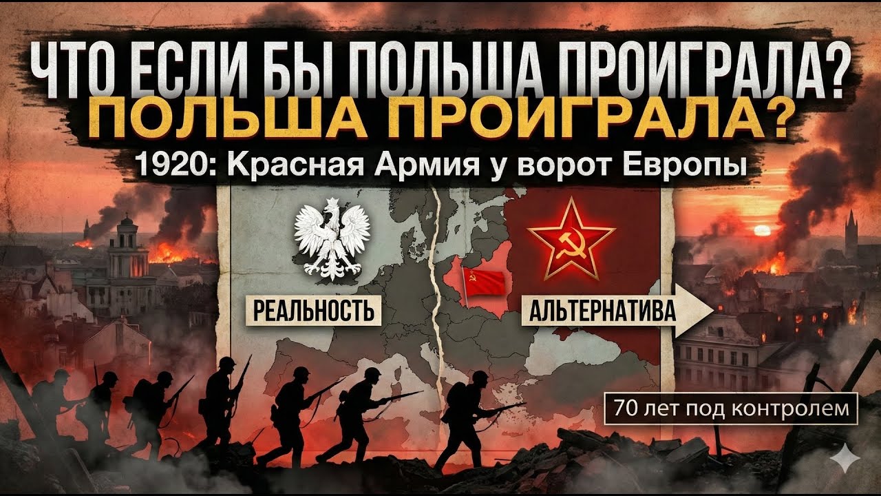 Что если бы Красная Армия ЗАХВАТИЛА Варшаву? | Советская Европа 1920