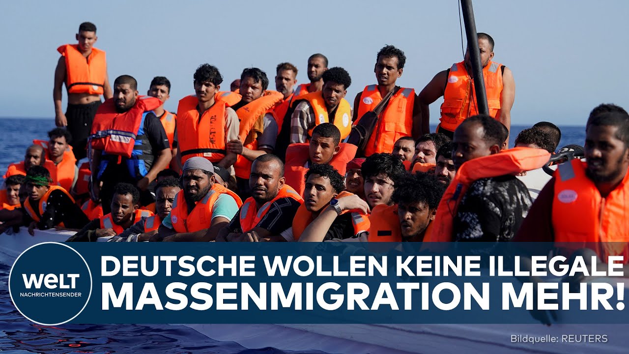 UMFRAGE: &Uuml;berw&auml;ltigende Mehrheit! &ndash; Deutsche wollen keine illegale Massenmigration mehr!