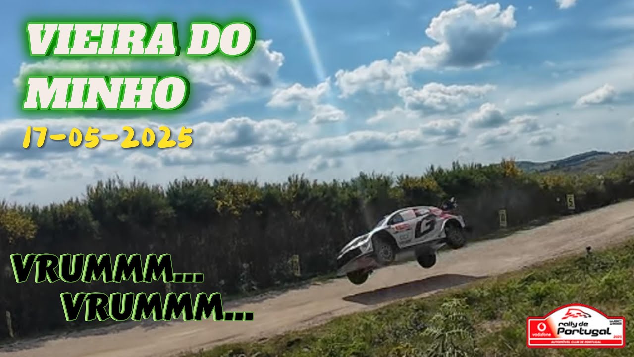 Rally de Portugal / Vieira do Minho , as duas passagens...BRUTAL