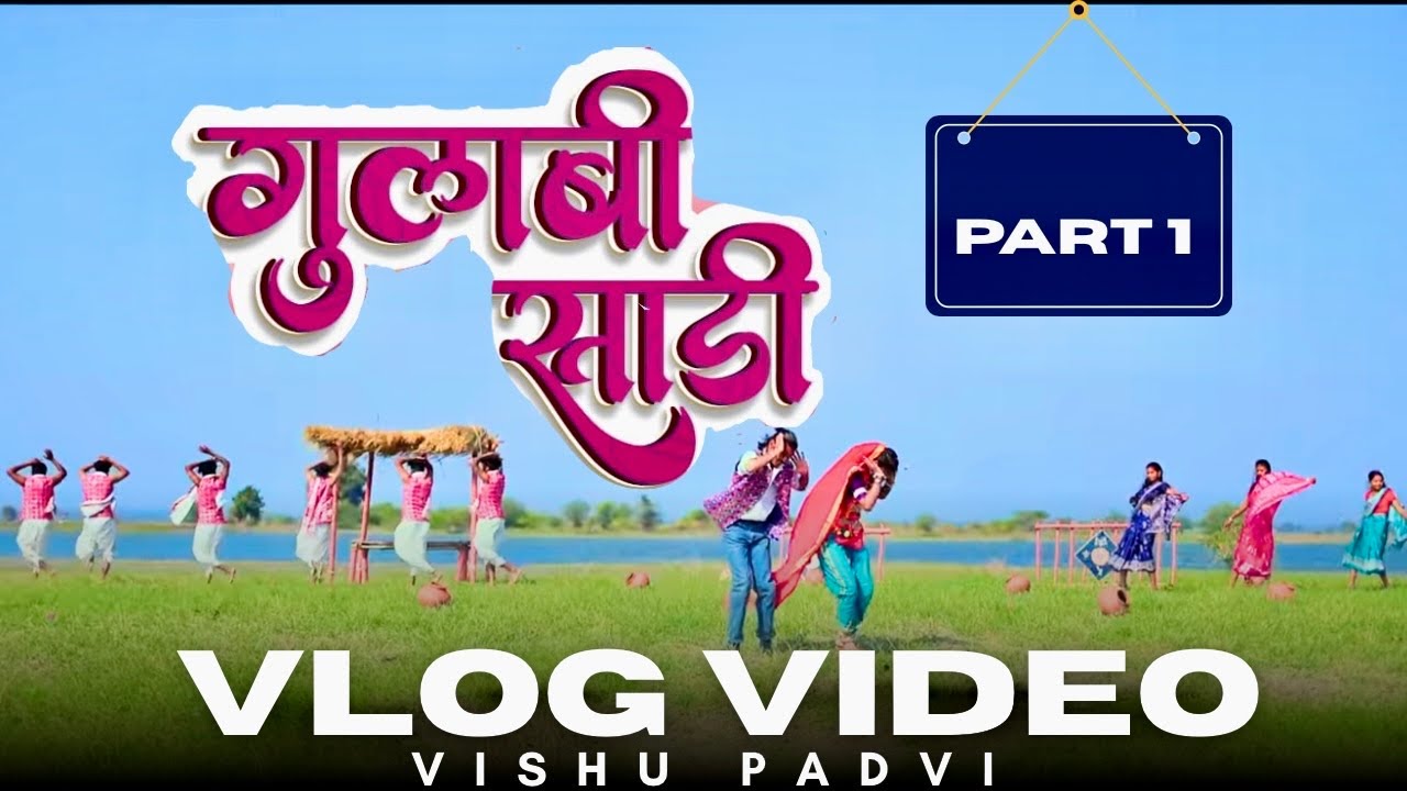 Gulabi sadi 💗 Aadivasi Song Vlog Video !! Part-01 !! #vishu_padvi 