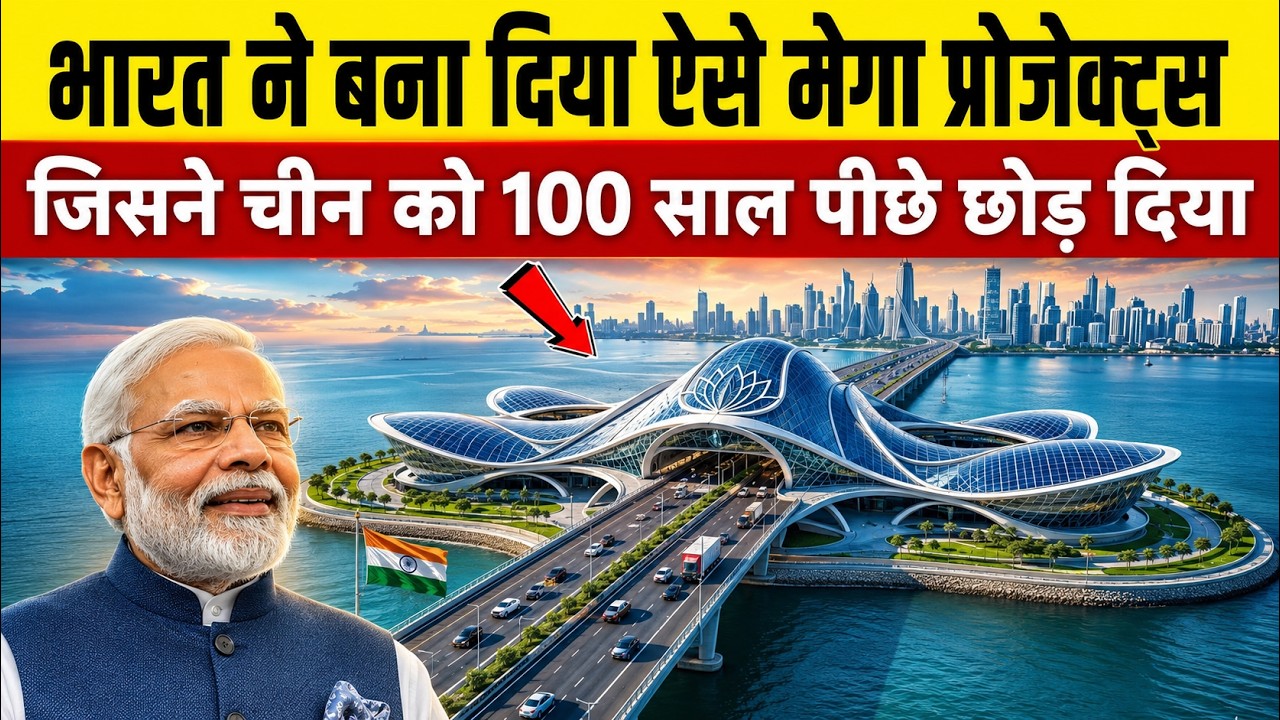 India Created Mega Projects That Left Even China 100 Years Behind | Ankit Awasthi Sir