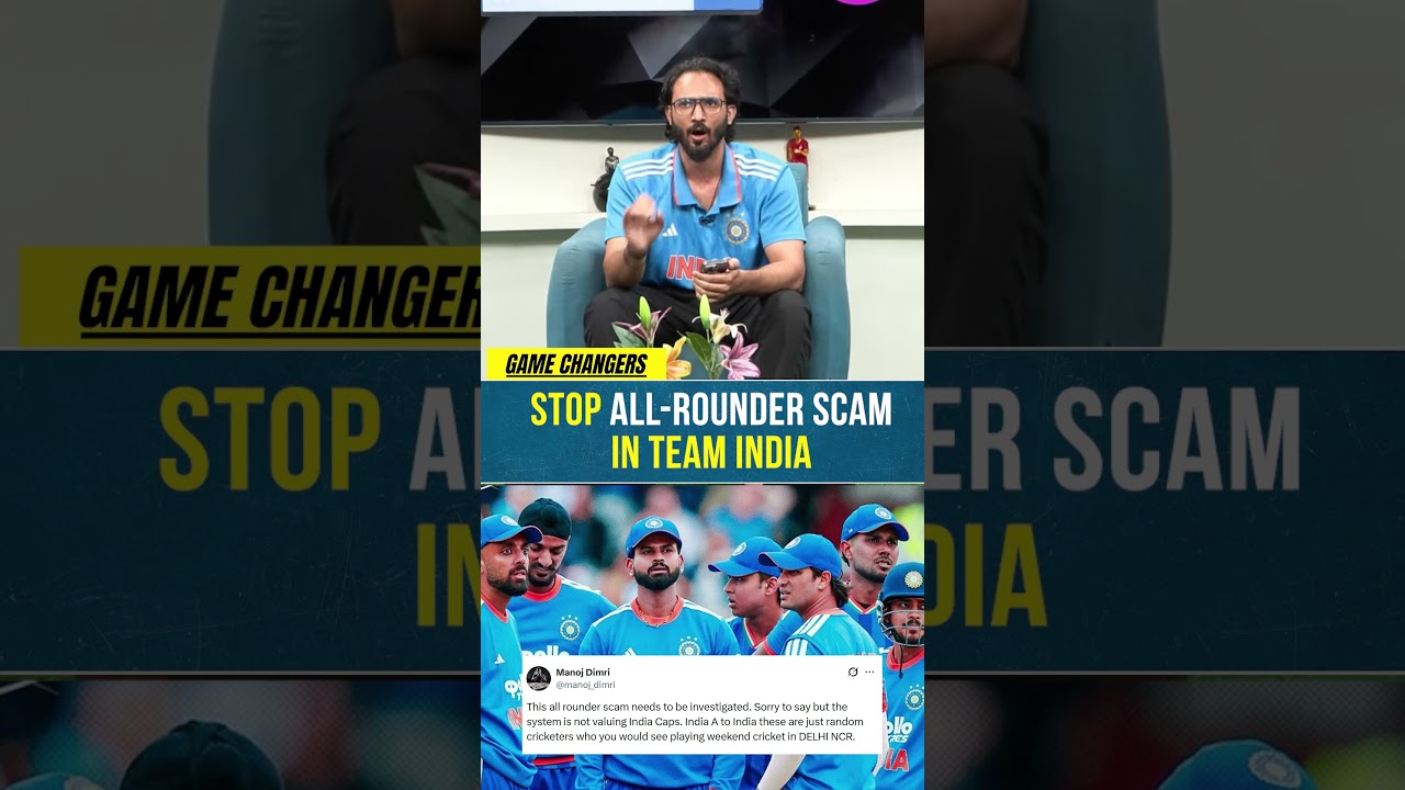 STOP ALL ROUNDER SCAM IN TEAM INDIA. #teamindia #gautamgambhir