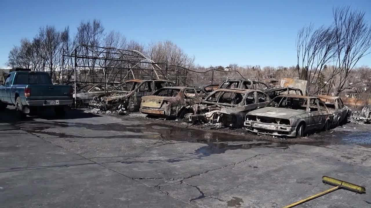 Thornton brush fire scorches nearly 150 cars at restoration shop