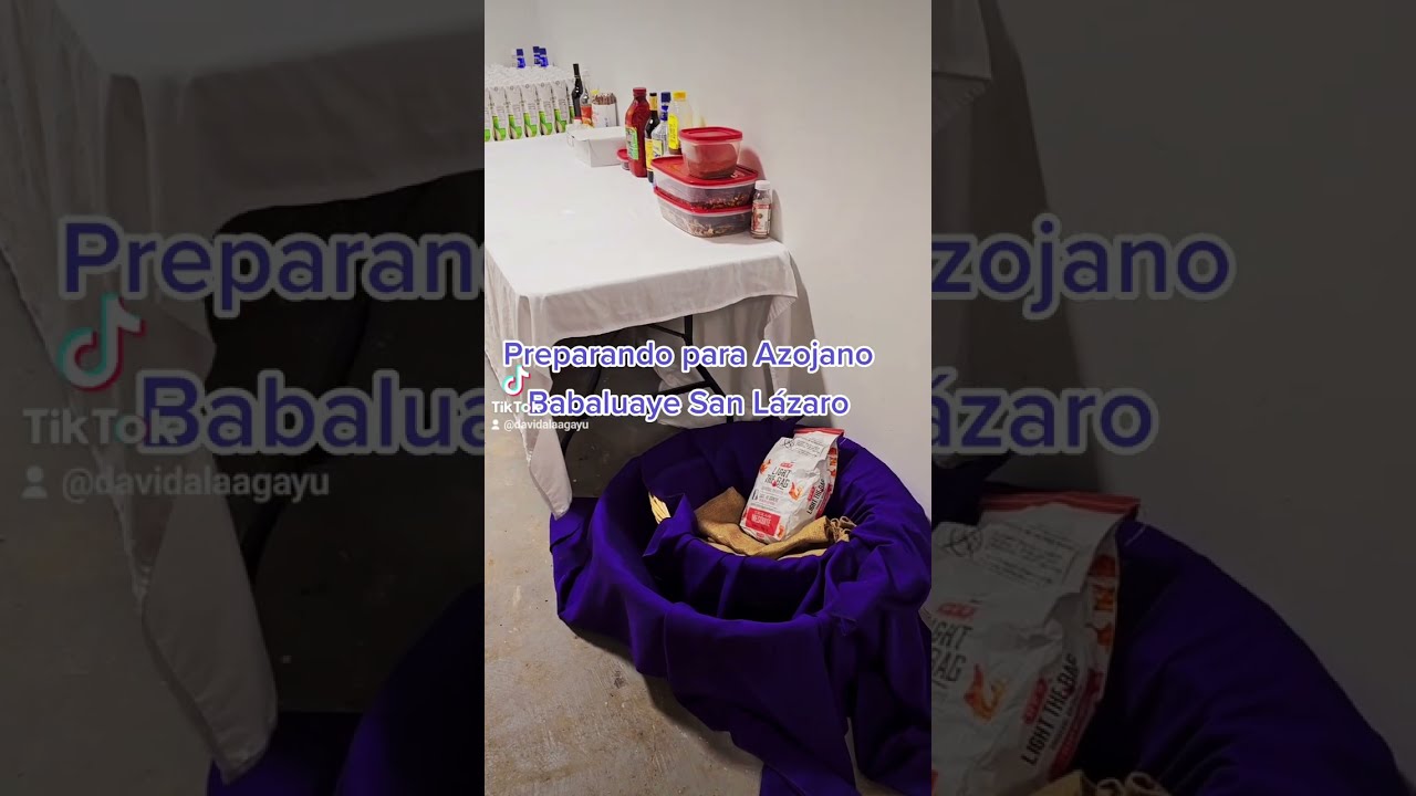 Entrega de Azojano Babaluaye San L&aacute;zaro