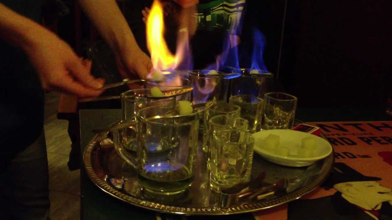 czech style of drinking absinthe