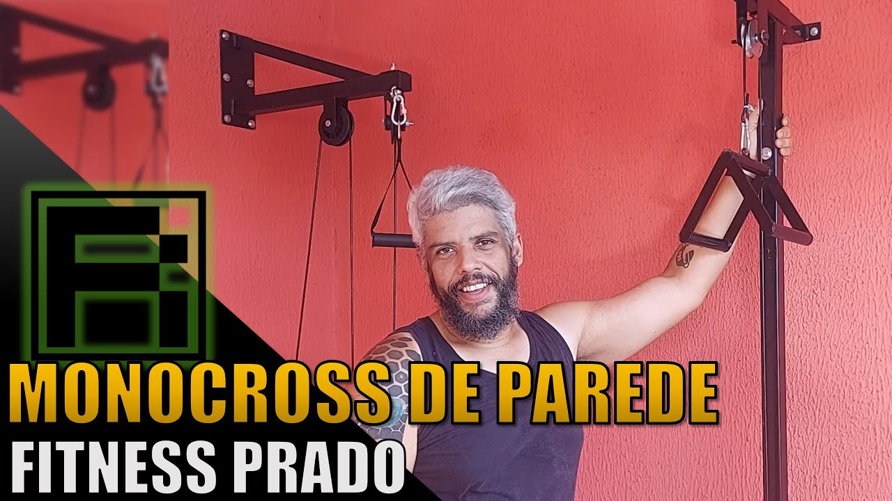 Monocross de parede Fitness Prado - Vale a pena? É bom? Cai da parede?